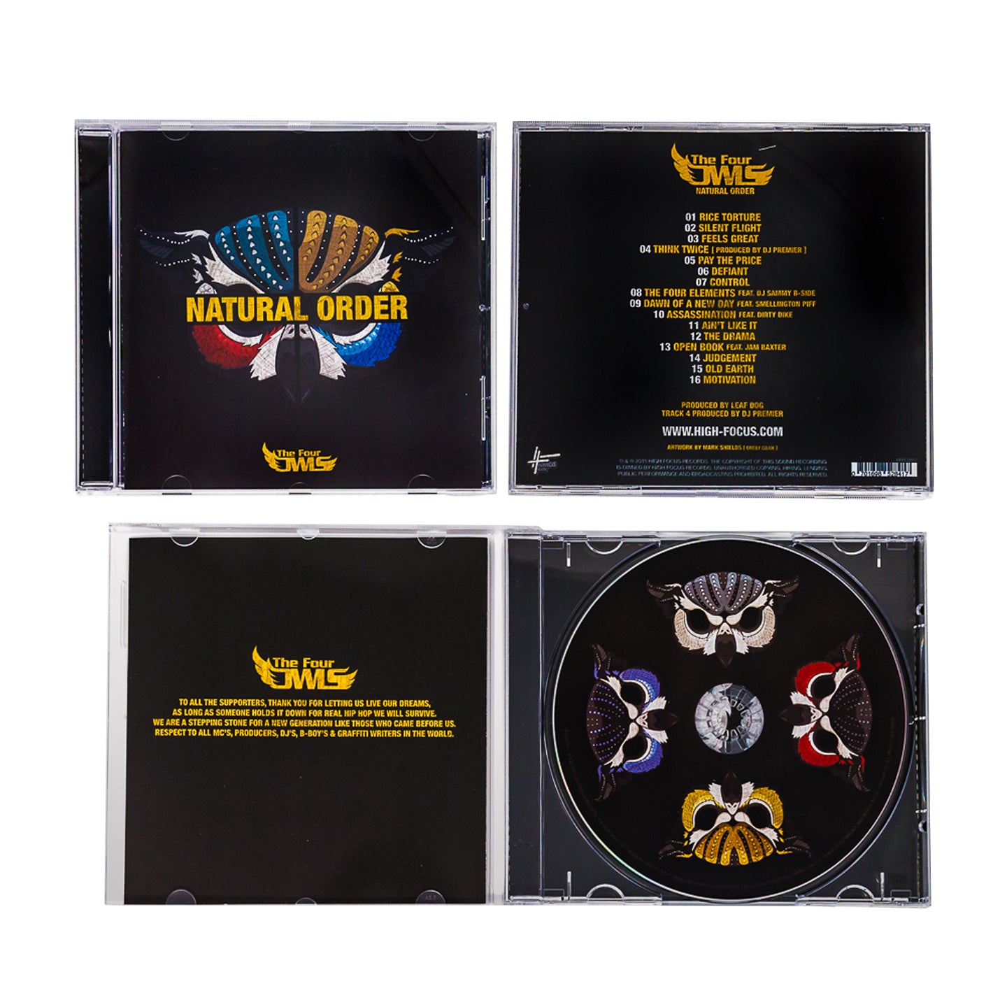 The Four Owls - Natural Order (CD)