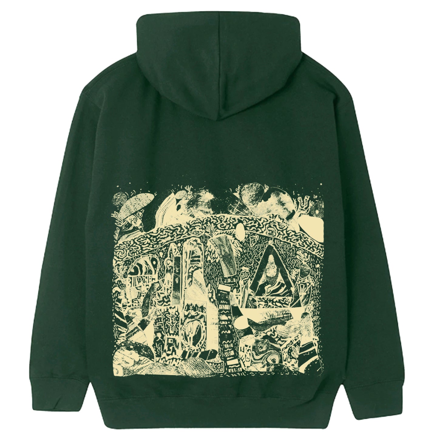 Mr Key & Greenwood Sharps - Green & Gold Hoodie