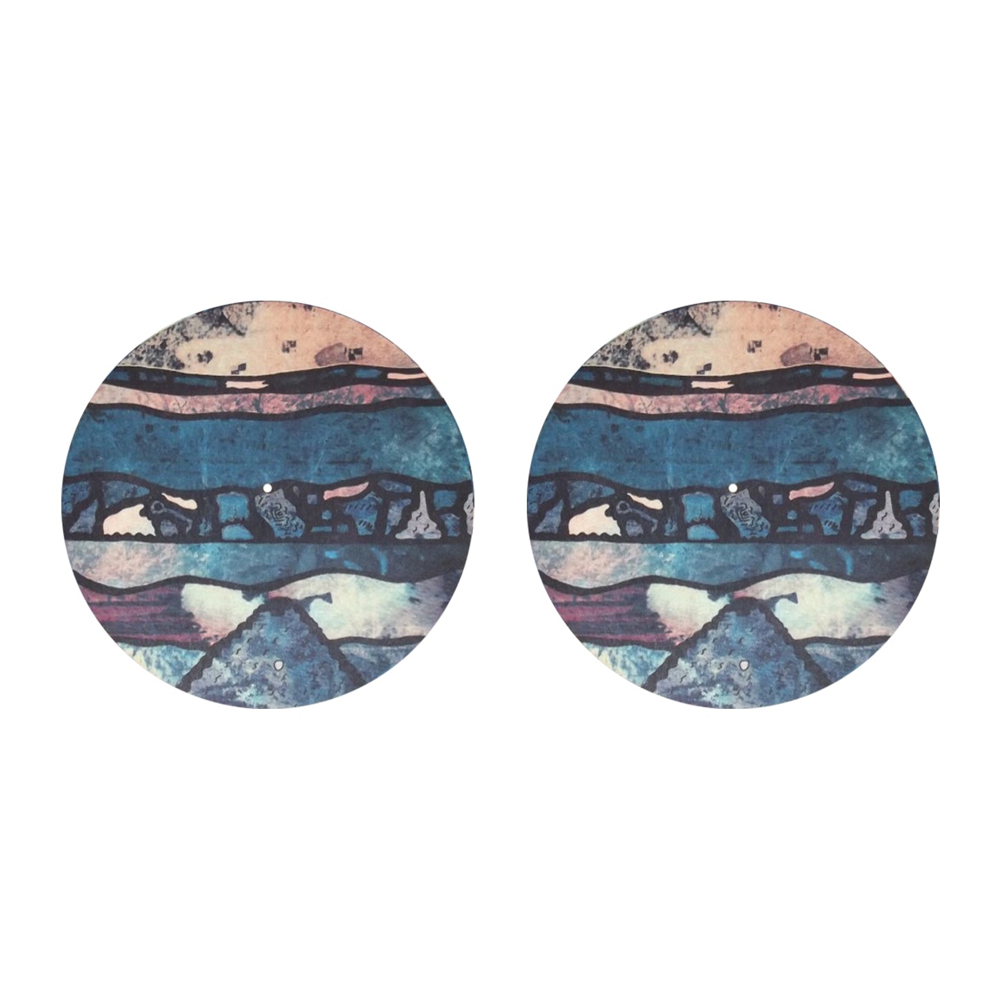 Mr. Key & Greenwood Sharps - Yesterday's Futures Slipmats (Pair)