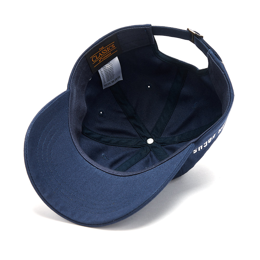 Hcf Capes HFR Geo Cap // Navy – High Focus Records
