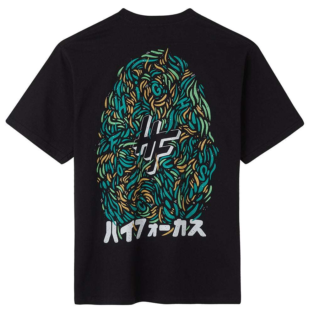 High Focus - Tokyo Bud T Shirt // Black Widow