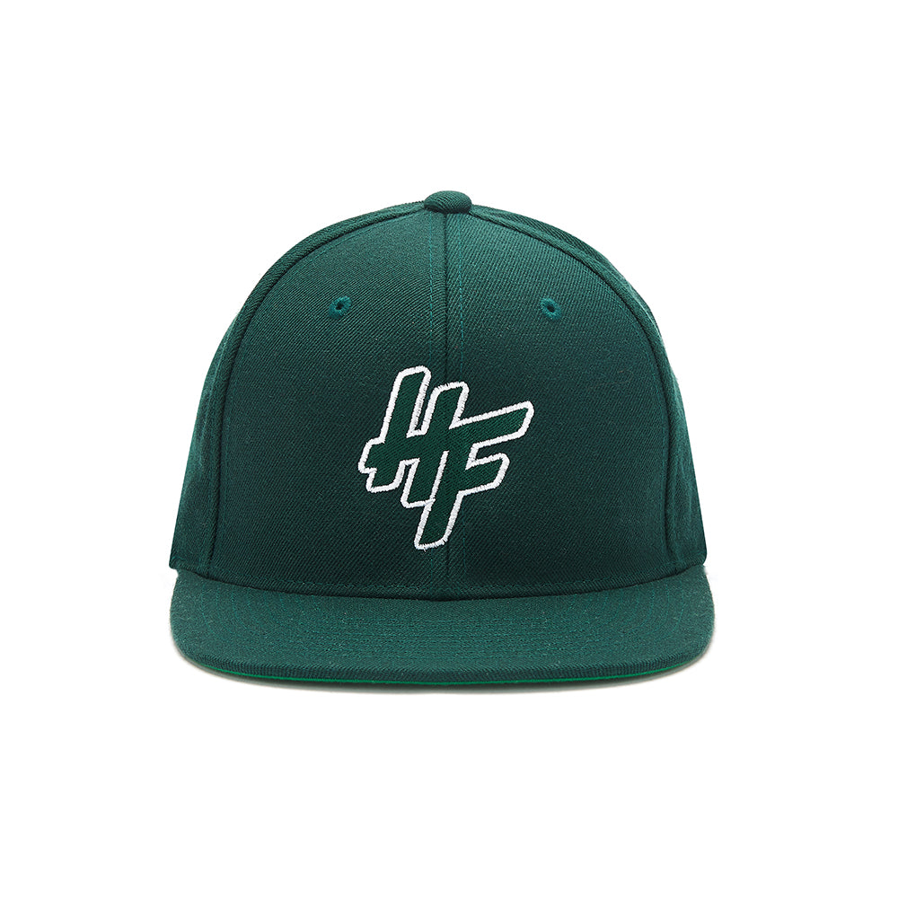 High Focus Chunk Snapback // Forest Green