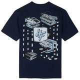 High Focus - Beat Makers T Shirt // Navy