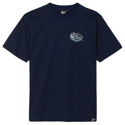 High Focus - Beat Makers T Shirt // Navy