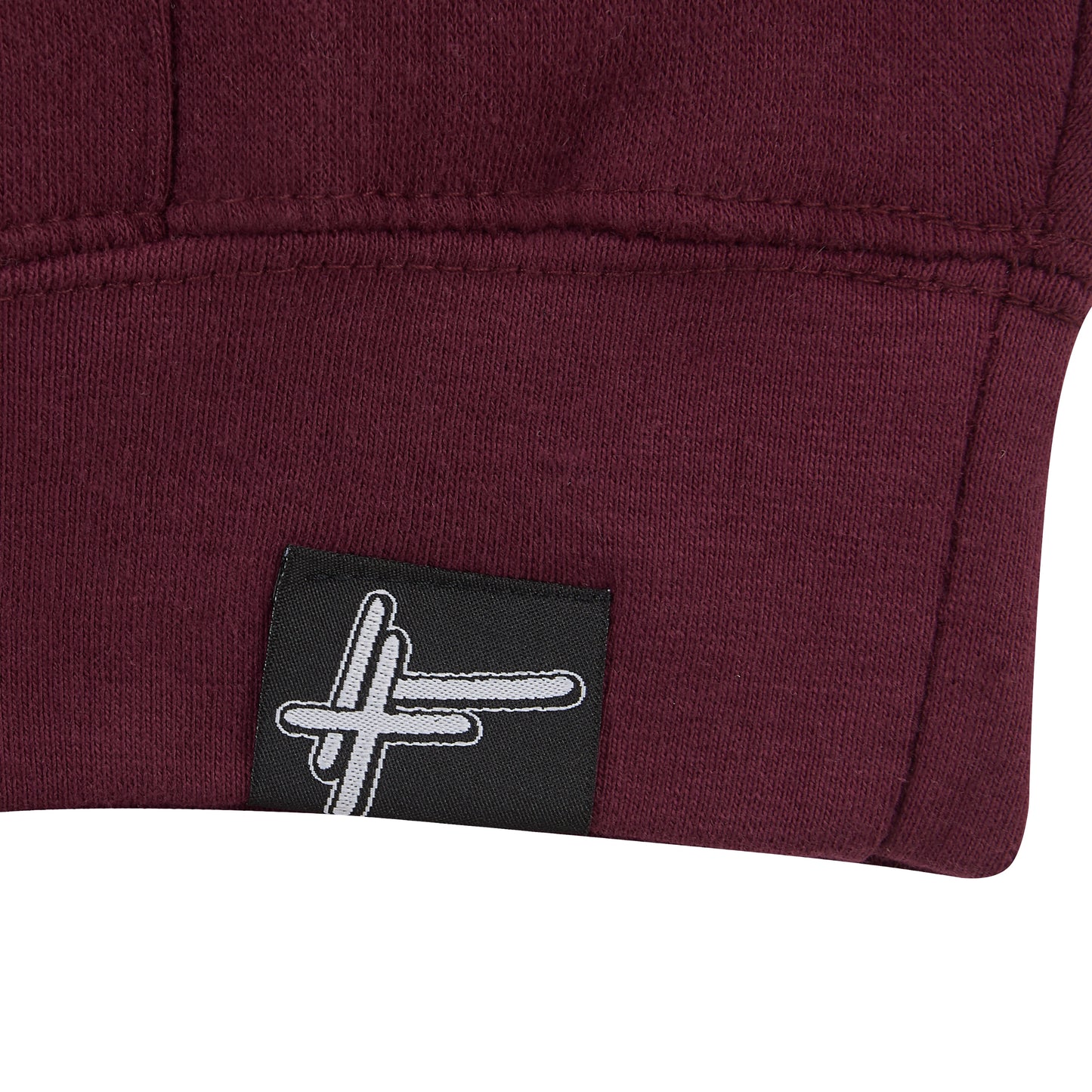 High Focus - Chunk Hoodie // Burgundy