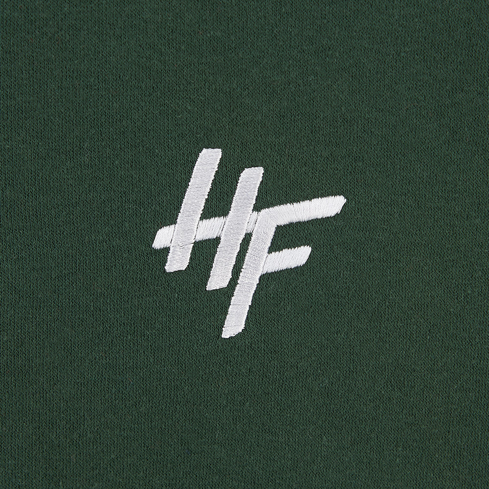 High Focus - Chunk Hoodie // Forest Green