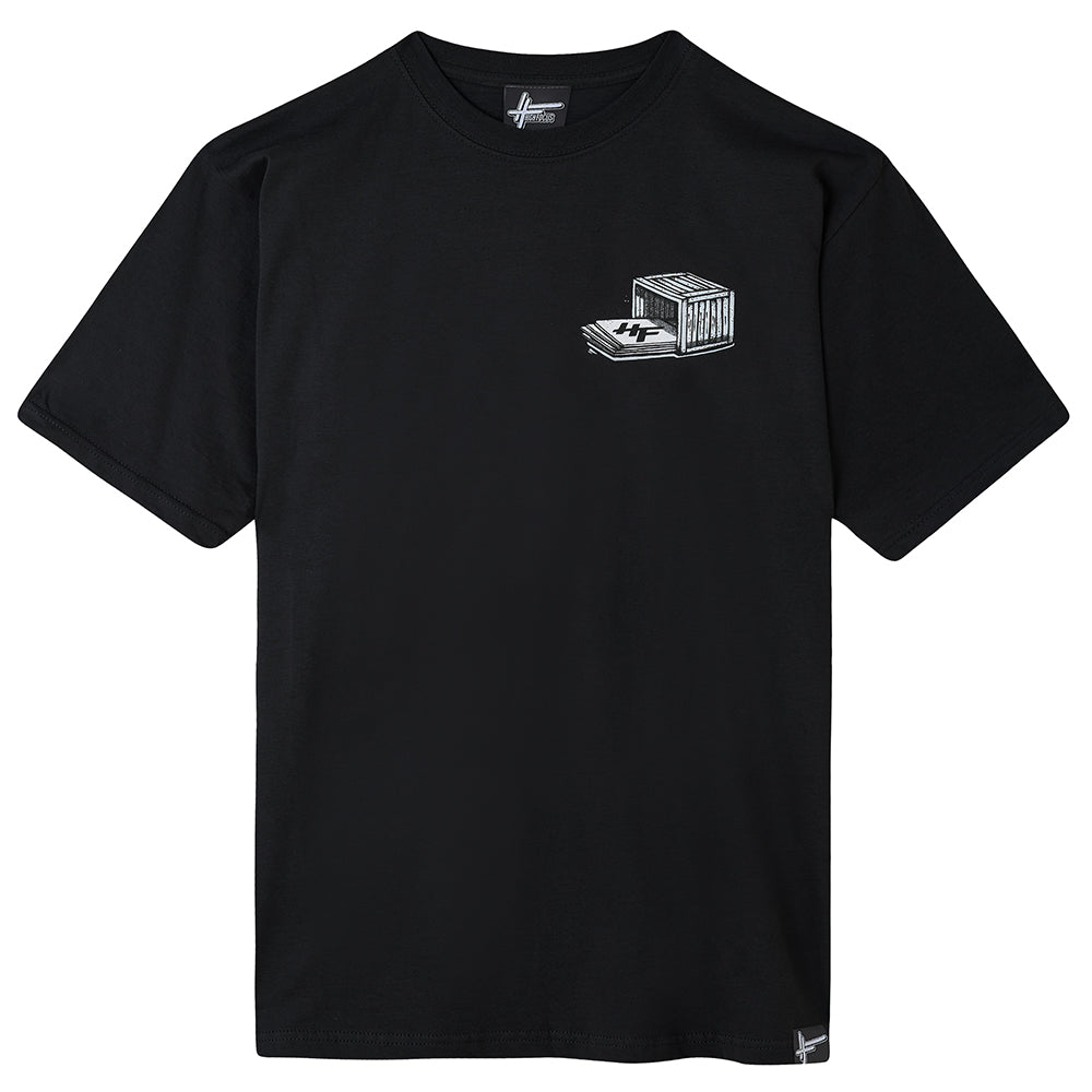 High Focus - Crate Diggers T Shirt // Black