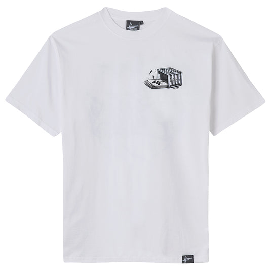 High Focus - Crate Diggers T Shirt // White