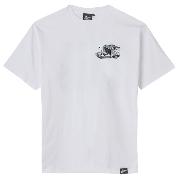 High Focus - Crate Diggers T Shirt // White