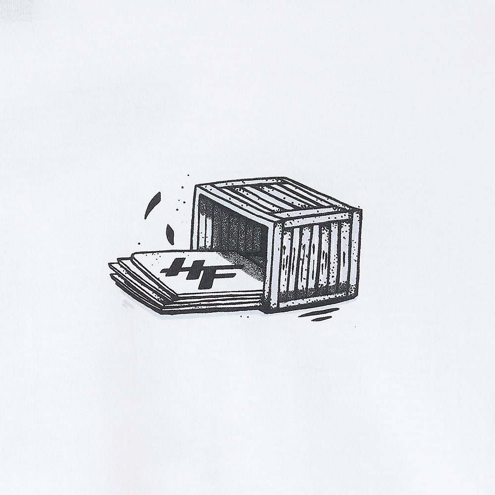 High Focus - Crate Diggers T Shirt // White