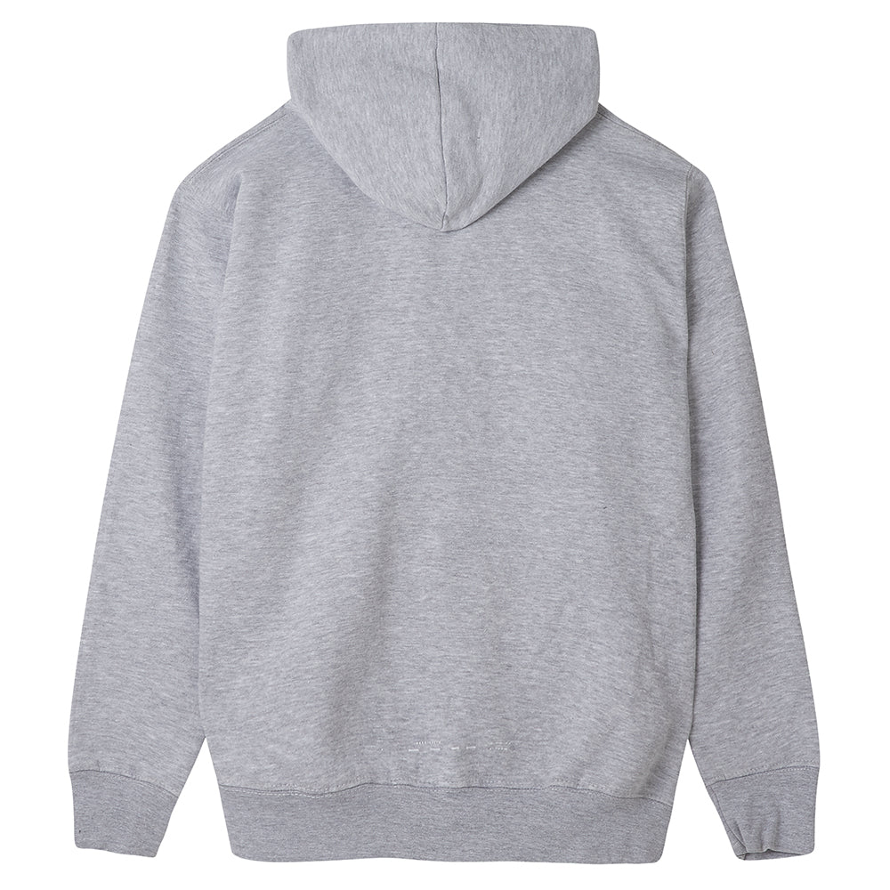 High Focus - Logo Hoodie // Grey / Navy