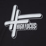 High Focus Logo T-Shirt // Black