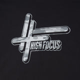 High Focus - Camo Logo T Shirt // Black