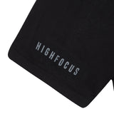 High Focus - Camo Logo T Shirt // Black
