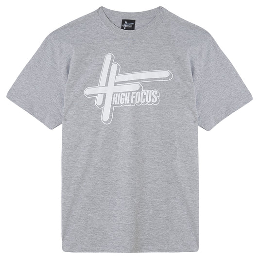 High Focus OG Logo T-Shirt // Grey