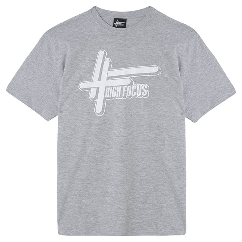 High Focus Logo T-Shirt // Grey