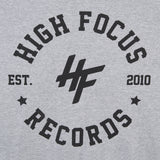 High Focus - Chunk Hoodie W/ Stamp back print // Light Grey