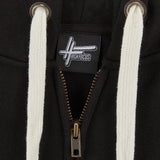 High Focus - Black Zipper Hoodie