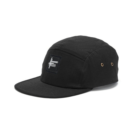 High Focus - Black 5 Panel Cap