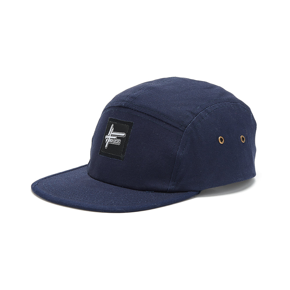 High Focus - French Navy 5 Panel Cap