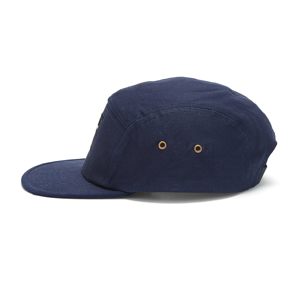 High Focus - French Navy 5 Panel Cap
