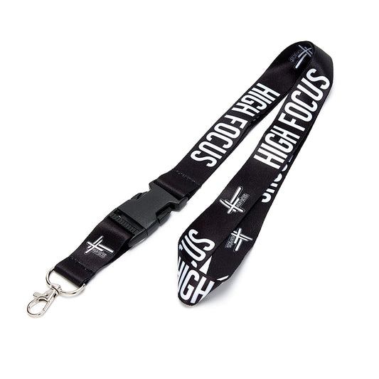 High Focus Lanyard // Black
