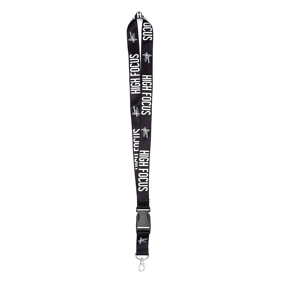 High Focus Lanyard // Black
