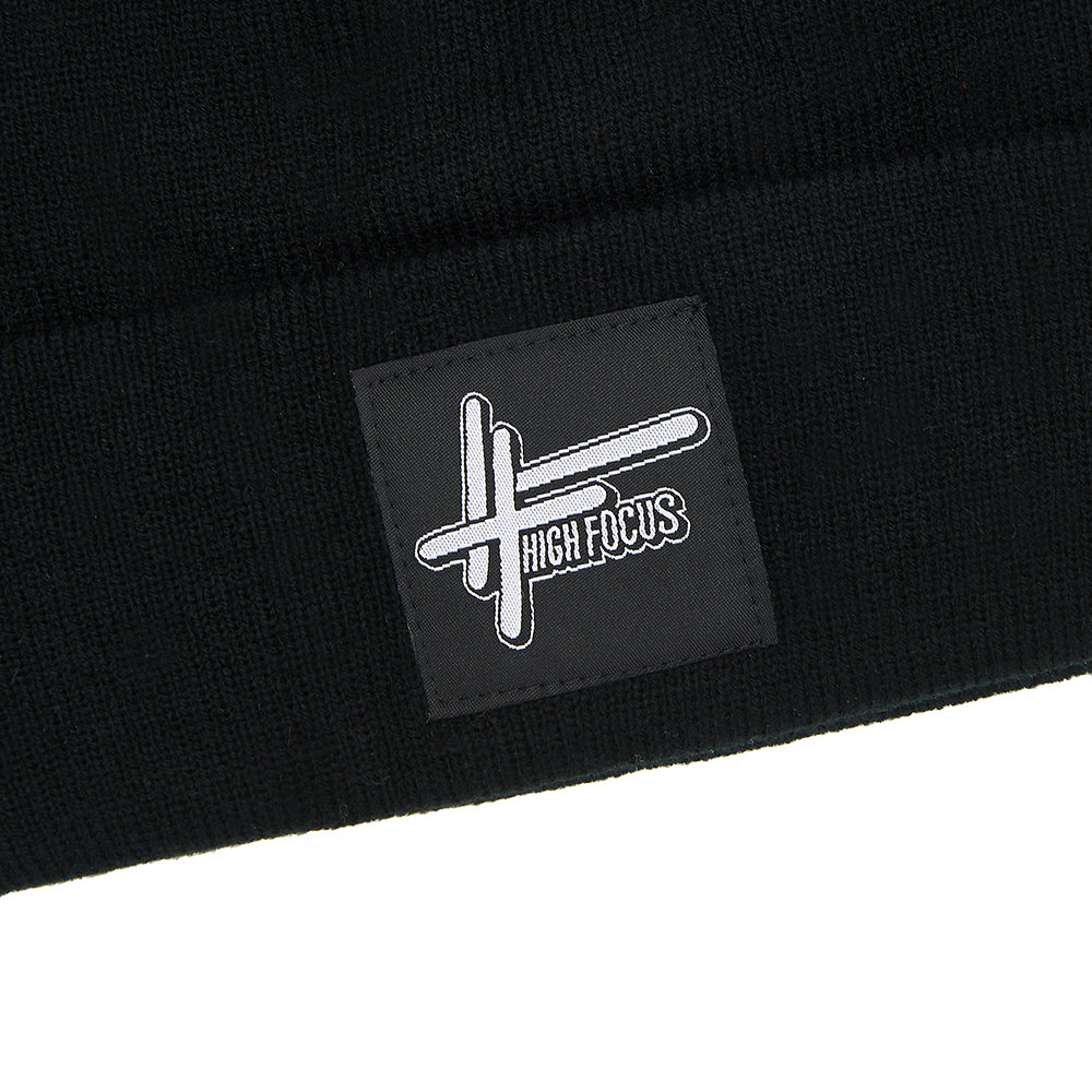 High Focus - Black Beanie