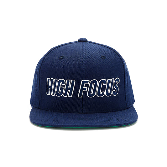 High Focus - Type Snapback // Navy