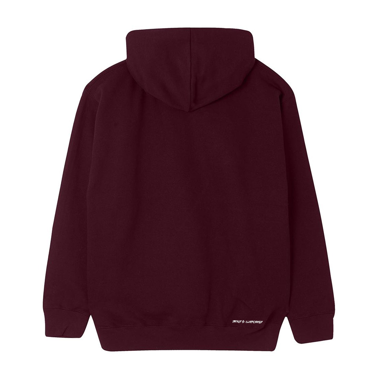 Datkid & Illinformed - WAKMO Logo Hoody // Burgundy