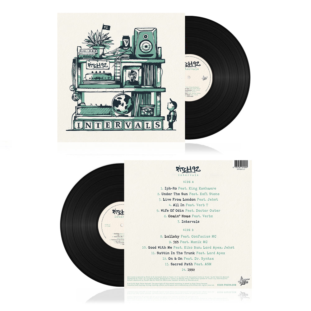 Pitch 92 - Intervals (FIRST PRESSING - SUPER LIMITED EDITION BLACK VINYL)