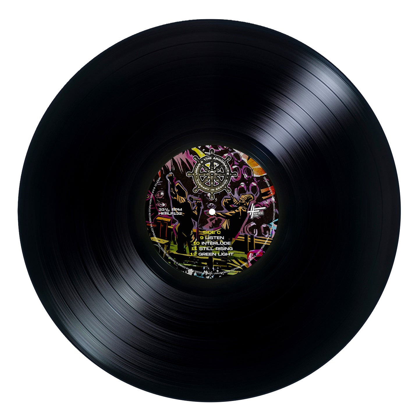 Jman & The Argonautz - Therapy In Session (LIMITED EDITION 2 x 12" BLACK VINYL)