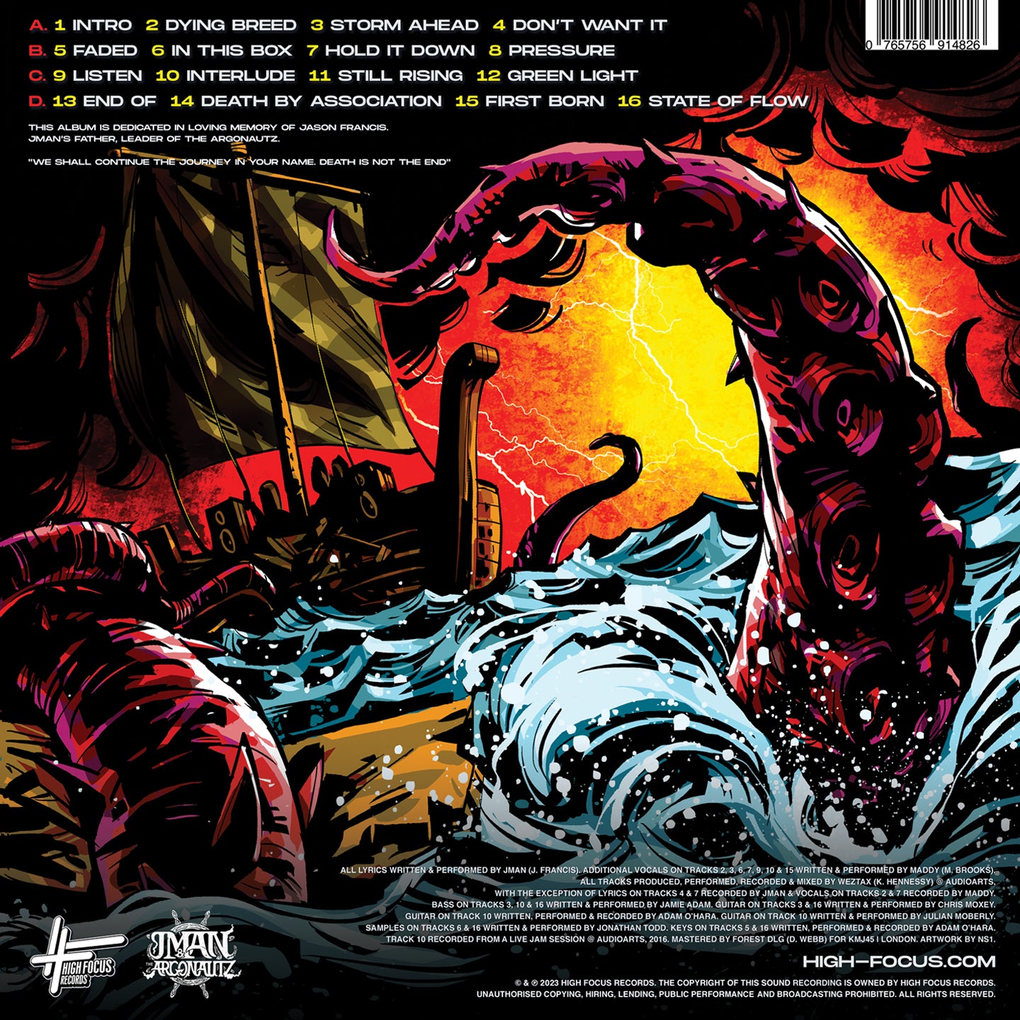 Jman & The Argonautz - Therapy In Session (Digital)