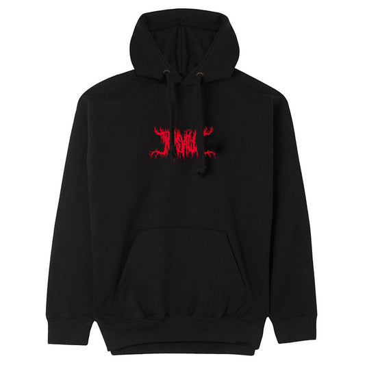 Ed Scissor + Lamplighter - JOYSVILLE 'REIGN IN BLOOD' Logo Hoody // Black