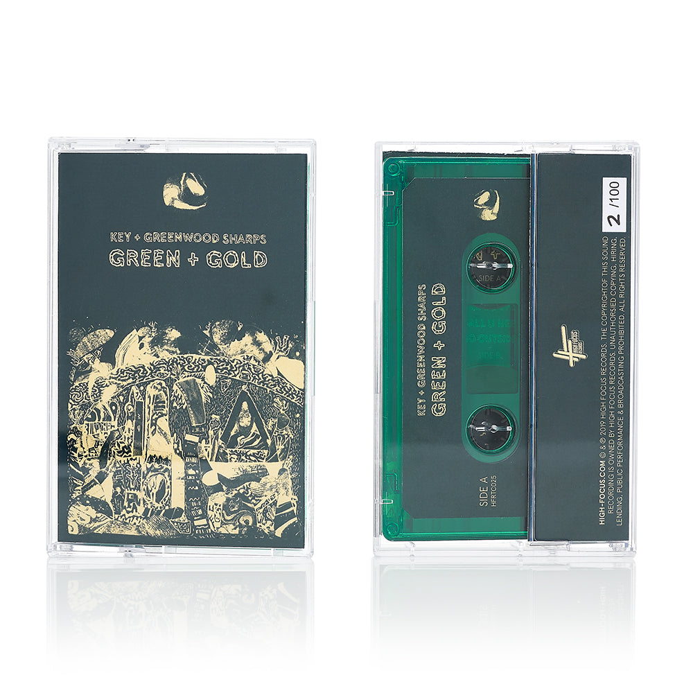 Mr Key & Greenwood Sharps - Green & Gold (LIMITED EDITION TAPE)