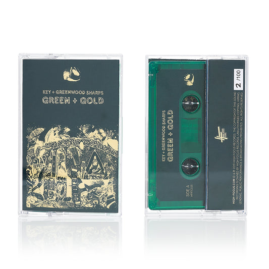 Mr Key & Greenwood Sharps - Green & Gold (LIMITED EDITION TAPE)