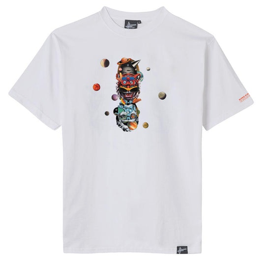 King Kashmere x Letherette - 'TR3B' Tshirt // White