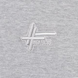 High Focus - Grey Zipper Hoodie