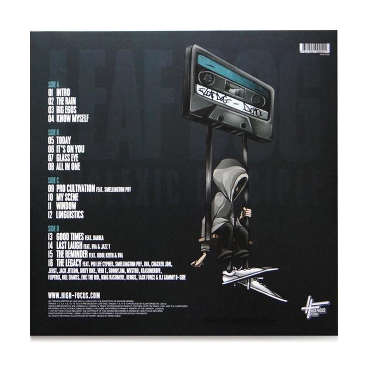 Leaf Dog - Dyslexic Disciple (LIMITED EDITION 2 x 12" COLOUR VINYL)