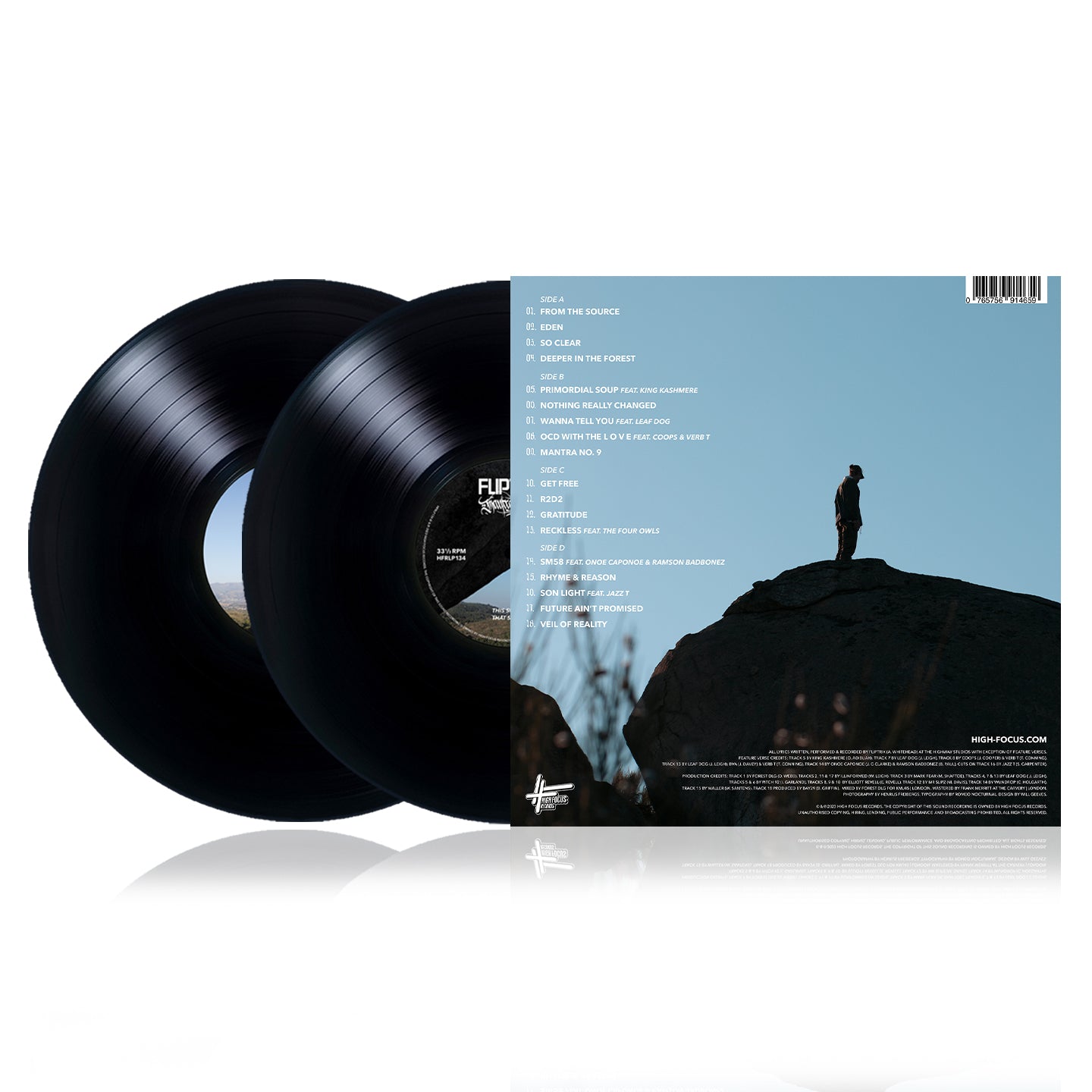 Fliptrix - Mantra No. 9 (LIMITED EDITION 2 x 12" BLACK VINYL)