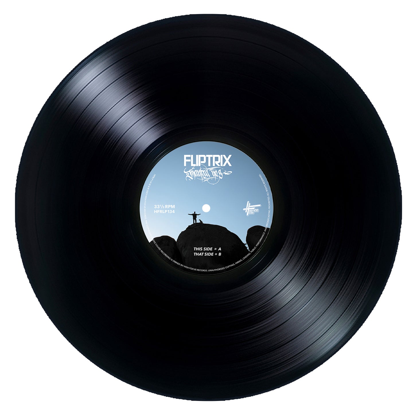 Fliptrix - Mantra No. 9 (LIMITED EDITION 2 x 12" BLACK VINYL)