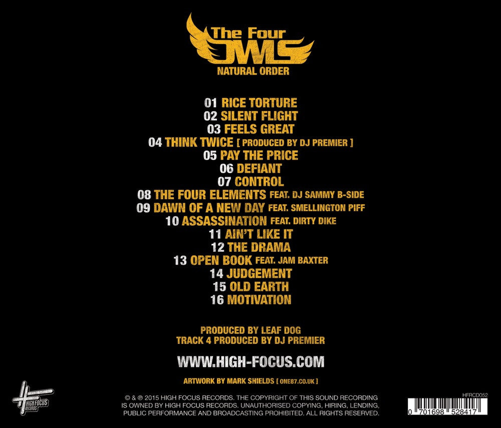 The Four Owls - Natural Order (CD)