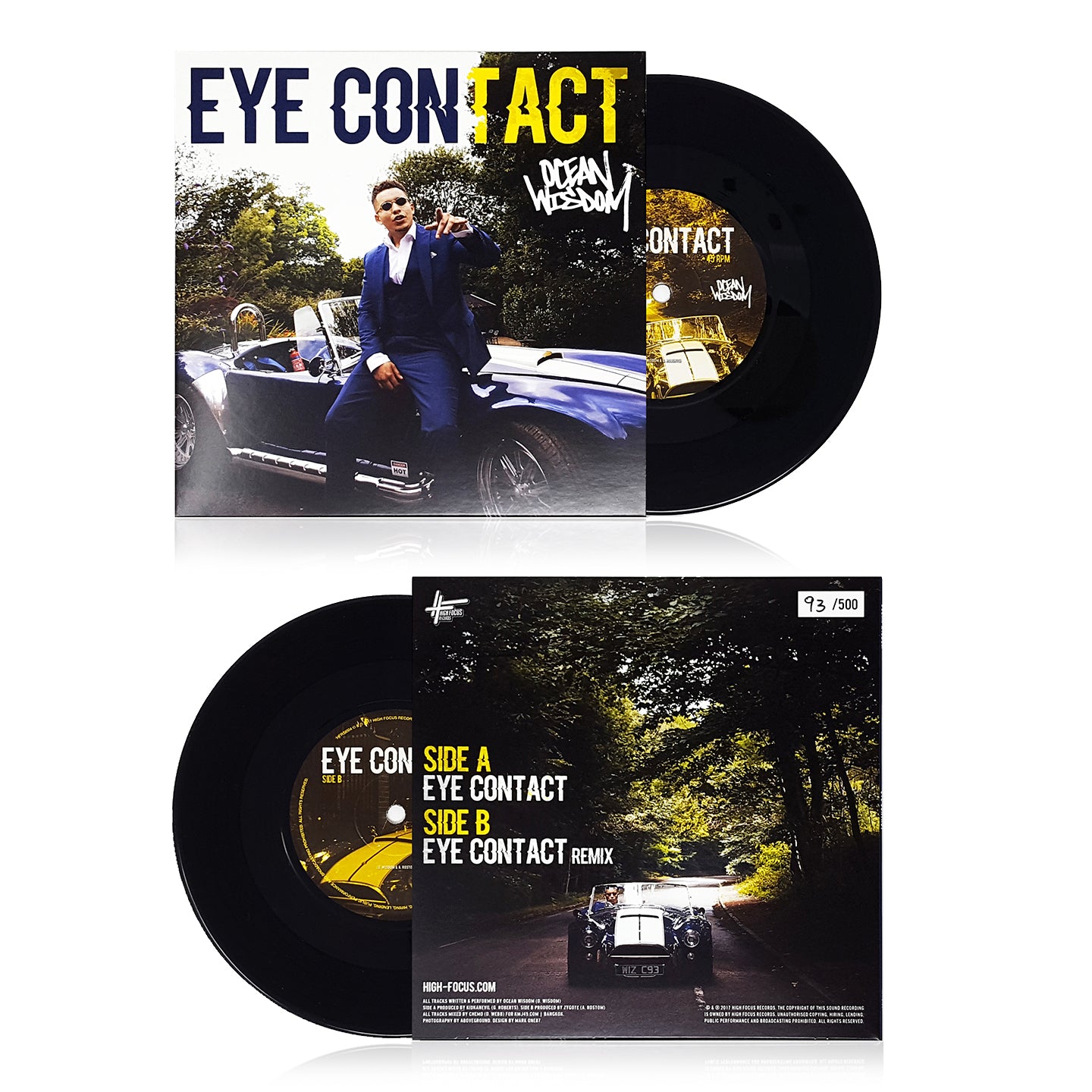Ocean Wisdom - Eye Contact (LIMITED EDITION 7" VINYL)