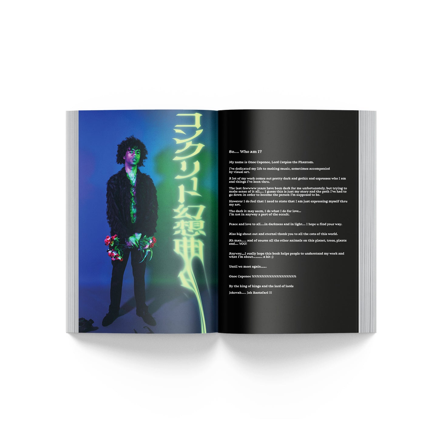 Onoe Caponoe - Who Am I? (Book)