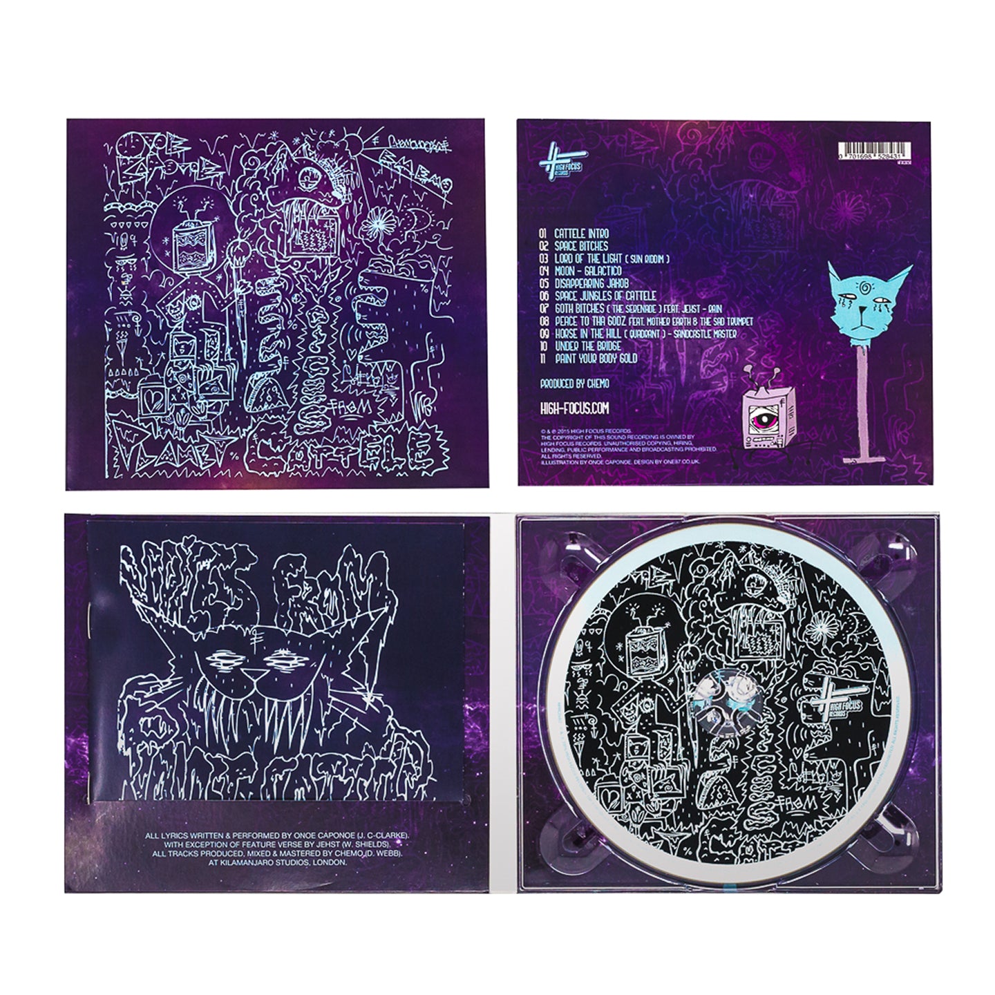 Onoe Caponoe - Voices From Planet Cattele (CD)