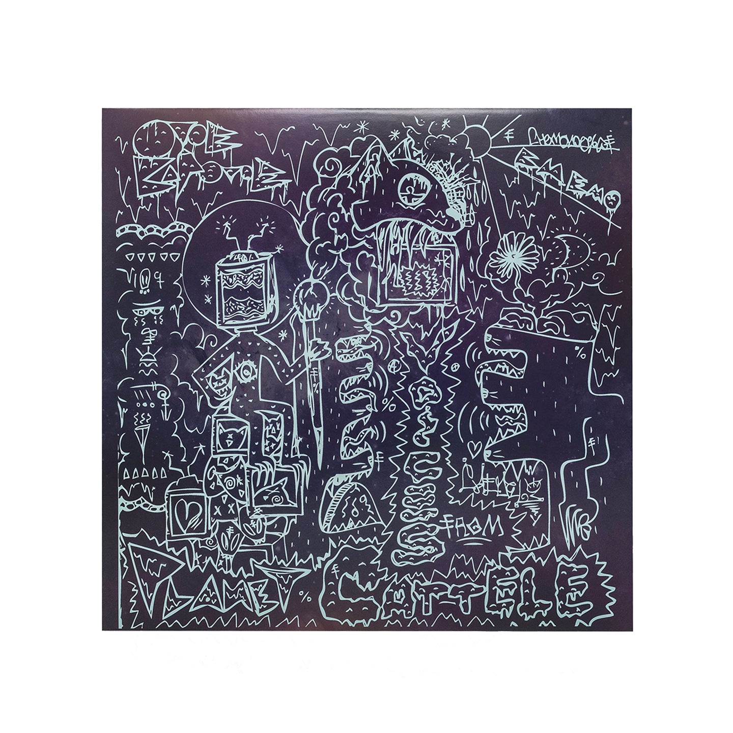 Onoe Caponoe - Voices From Planet Cattele (FIRST PRESSING - SUPER LIMITED EDITION BLACK VINYL)