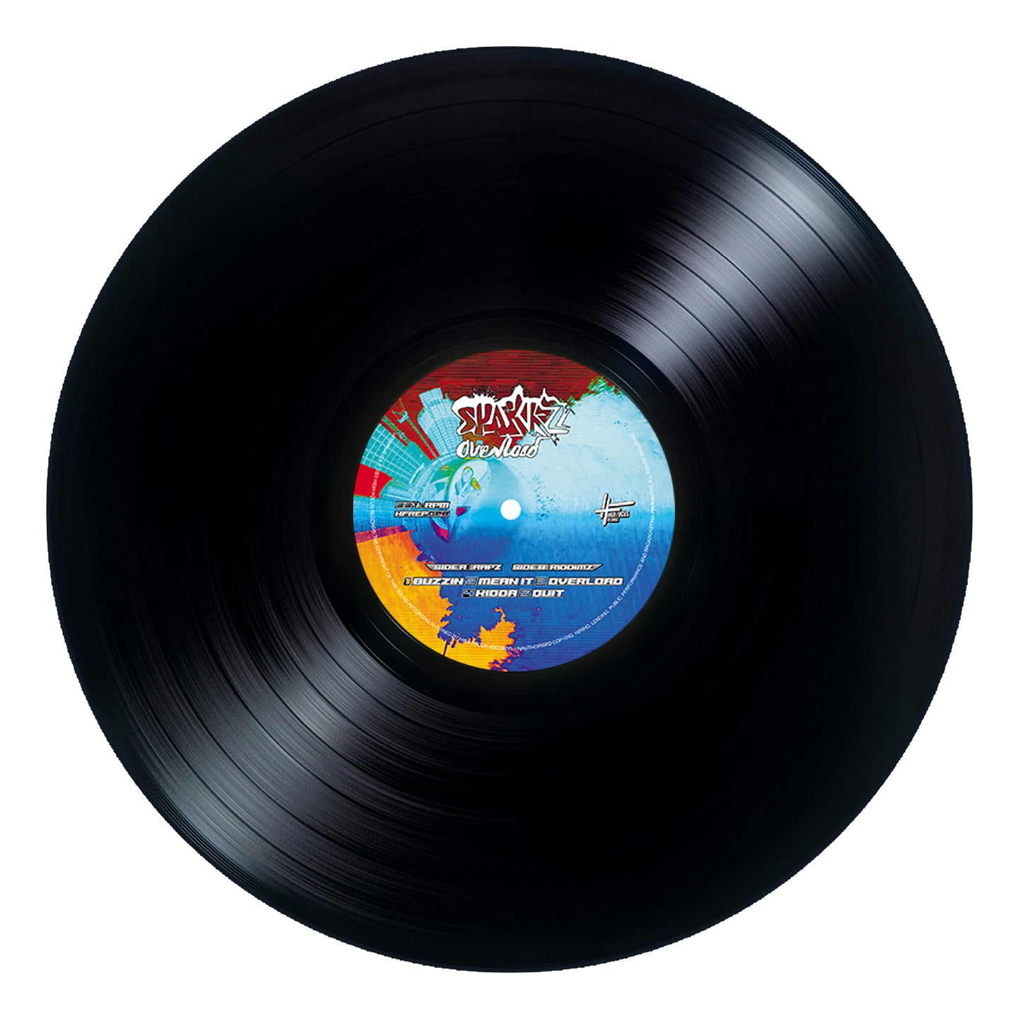 Sparkz - Overload (12" BLACK VINYL EP)