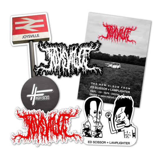 Ed Scissor + Lamplighter - JOYSVILLE Sticker Pack