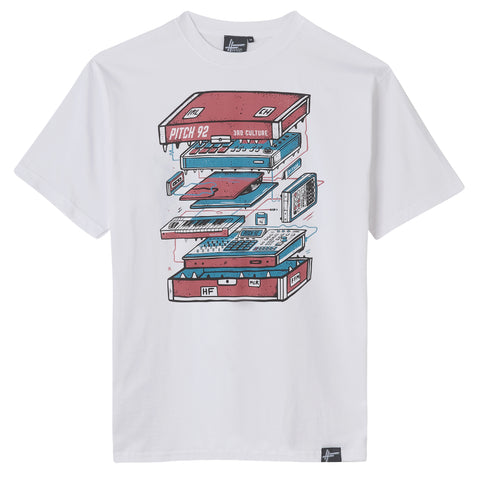 Pitch 92 - 3rd Culture T Shirt // White