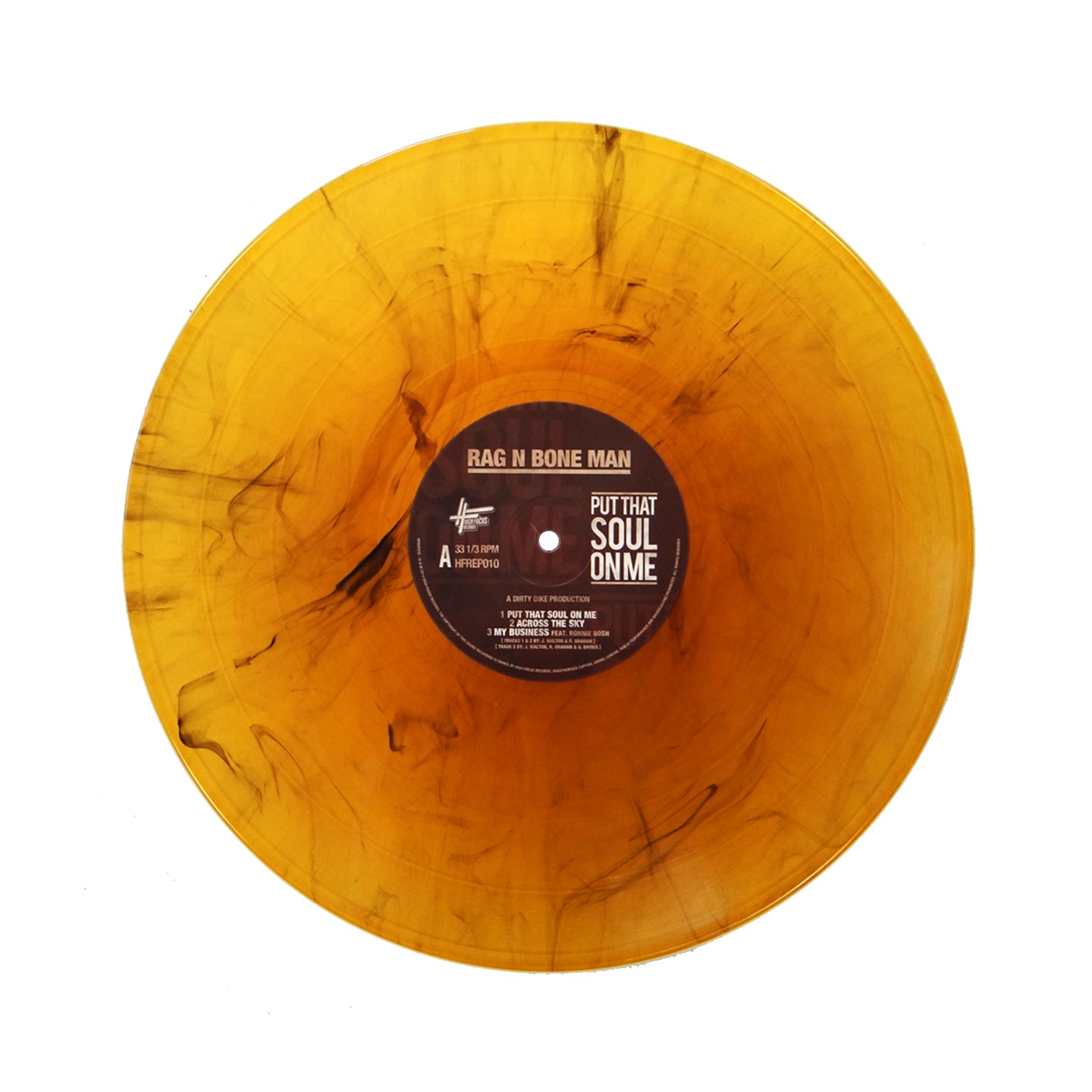 Rag'n'Bone Man - Put That Soul On Me (LIMITED EDITION 12" COLOUR VINYL - EP)